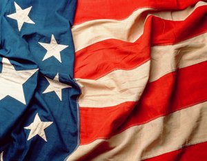 The United States Flag (detail)