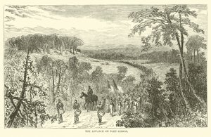 The Advance on Port Gibson by American School