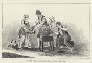 The Cheating Neapolitan Chestnut Huckster by American School