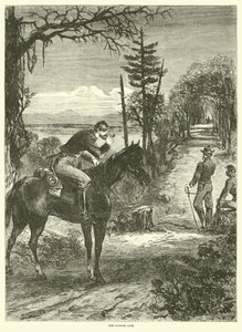 The courier line, April 1863 by American School