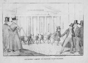The kitchen cabinet, or, Political money changers