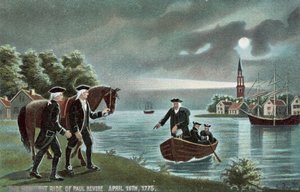 The Midnight Ride of Paul Revere by American School