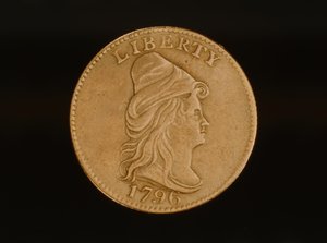 Turban Head Quarter Eagle, 1796