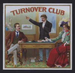 Turnover Club, cigar label