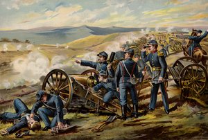 US Army, Field Batteries, Malvern Hill by American School