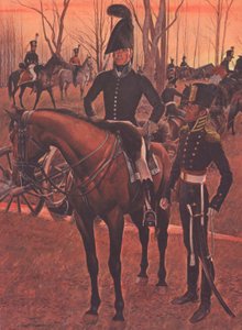 US Horse Artillery, c.1812 by American School