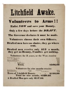 Union Recruiting Poster, 1863
