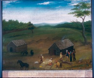 View in Elkhart County, Indiana by American School