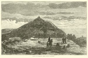 View of Kenesaw from Little Kenesaw, June 1864 by American School