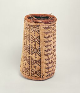 Wasco wallet basket, from Northwest American Coast by American School
