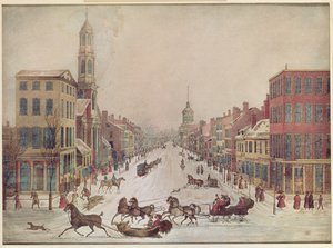 Winter on Wall Street, 1834