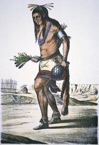 Zuni Tribesman by American School