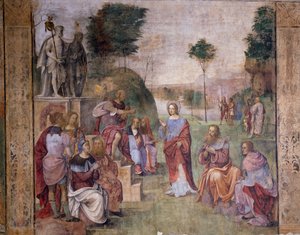 Trial of Santa Cecilia (St Cecilia) by Amico Aspertini