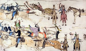 Battle of Little Bighorn, Montana, USA, 25-26 June 1876