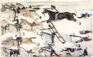 Battle of Little Bighorn, Montana, USA, 25-26 June 1876