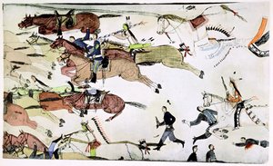 Battle of the Little Big Horn, Montana, USA, 25-26 June 1876, c1900