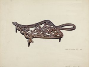 Flat Iron Stand by Amos C. Brinton