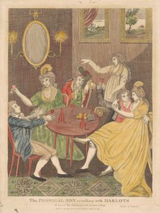 The Prodigal Son Revelling with Harlots