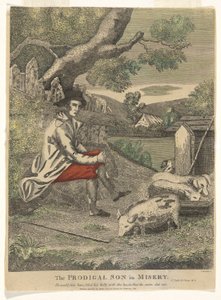 The Prodigal Son in Misery by Amos Doolittle