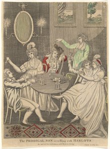 The Prodigal Son Revelling with Harlots
