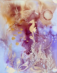 Golden Seahorse Dream