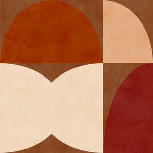 Autumn Mid Century Earthy 14 by Ana Rut Bre