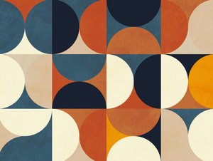 Geometry New 12 Marron by Ana Rut Bre