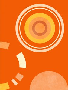 Spring Mid Rhapsody Orange 4 by Ana Rut Bre