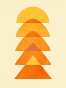 Spring Mid Rhapsody Orange 5 by Ana Rut Bre