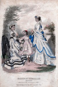 French fashion paper "Magasin des Demoiselles", Paris, July 25