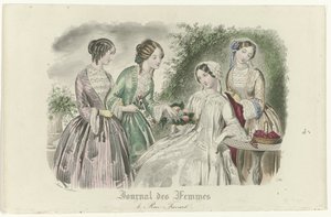 Journal des Femmes, ca. 1850: 4, Rue Favart by Anaïs Colin Toudouze