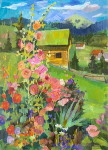 Vibrant Garden Cabin