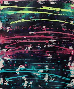 Vibrant Drip Lines by Anastasiya Devochkina