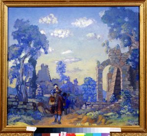 Italian Musicians by Anatoli Afanasyevich Arapov