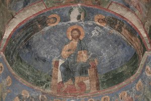 Christ Enthroned Saviour of the World, 12th Century