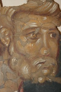 Peter the Apostle by Ancient Russian frescos