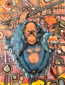 Blue Orangutan Sweet Treats