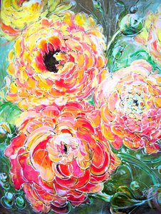 Vibrant Floral Blooms