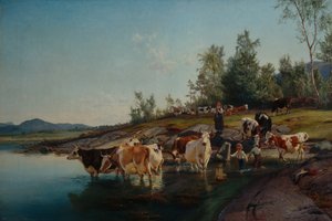 Cows by the Sea