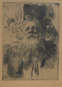 August Rodin by Anders Leonard Zorn