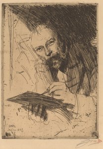 Carl Larsson, 1897 by Anders Leonard Zorn