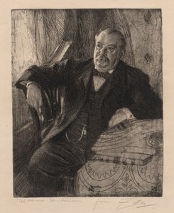 Grover Cleveland by Anders Leonard Zorn