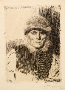 Lavards Anders by Anders Leonard Zorn