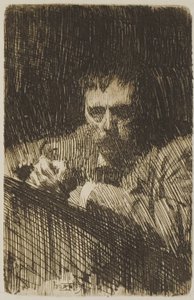 A Painter-Etcher (Self-Portrait) by Anders Leonard Zorn