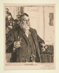 A Toast II by Anders Leonard Zorn
