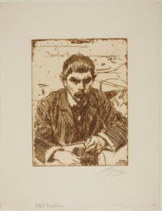 Albert Engström by Anders Zorn