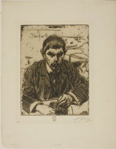 Albert Engström by Anders Zorn
