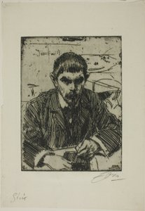 Albert Engström by Anders Leonard Zorn