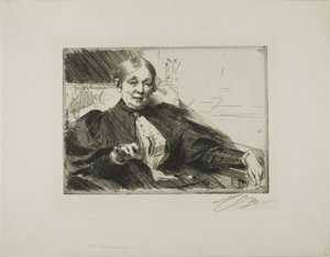 Anna Wallenberg by Anders Leonard Zorn