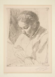 At Prayer by Anders Leonard Zorn